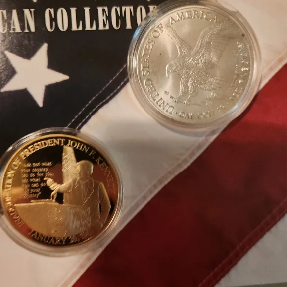 Kennedy And Eagle Coins - Picture 3 of 5
